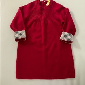 Authentic Burberry cashmere size 3 dress